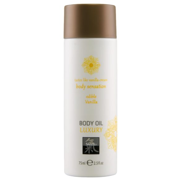Shiatsu Luxus - Essbares Massageöl - Vanille (75ml)