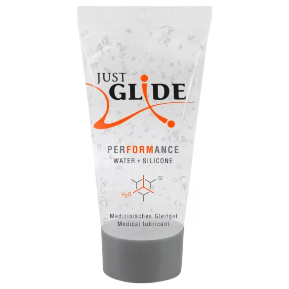 Just Glide Performance - Hybrid-Gleitgel (20ml)