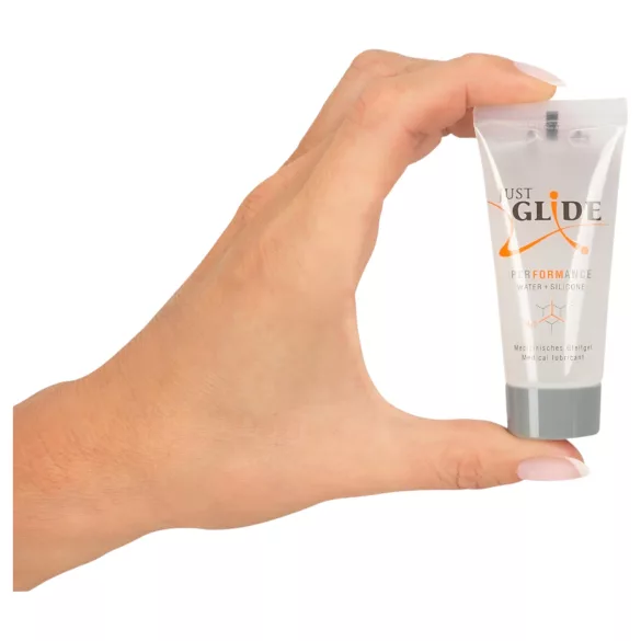 Just Glide Performance - Hybrid-Gleitgel (20ml)