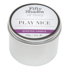 Fifty Shades Play Nice - Vanille-Massagekerze (90g)