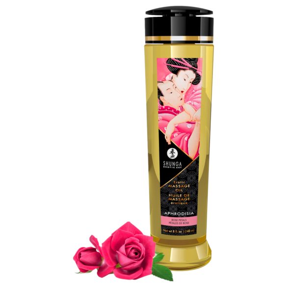 Shunga - Massageöl Rose (240ml)