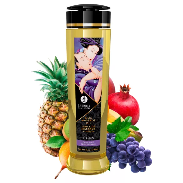 Shunga - Massageöl - Exotische Früchte (240ml)