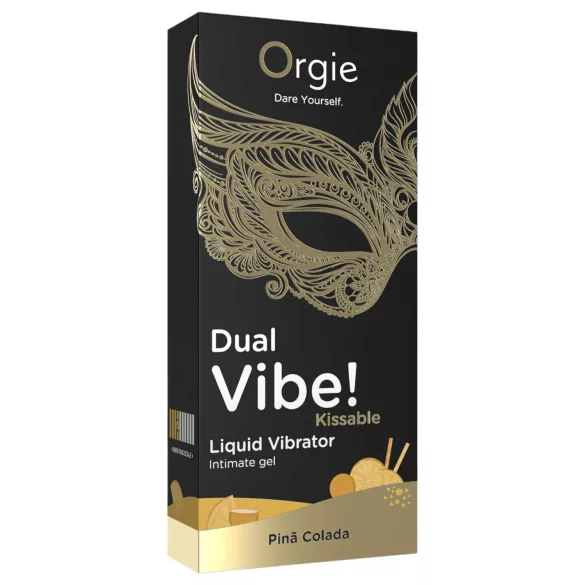 Orgie Dual Vibe! - Flüssiger Vibrator - Pinã Colada (15ml)