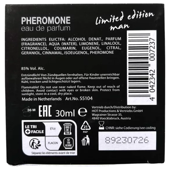 HOT Dubai - Pheromon-Parfum für Männer (30ml)