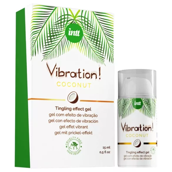 Intt Vibration! - Flüssiger Vibrator - Kokosnuss (15ml)