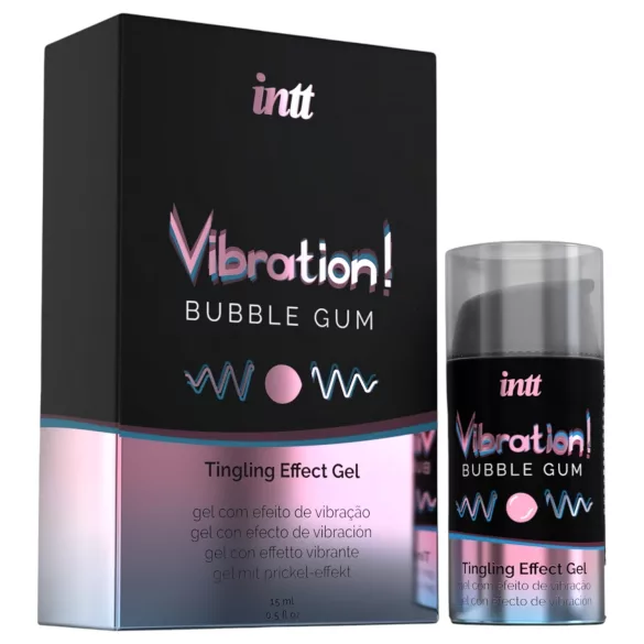 Intt Vibration! - flüssiger Vibrator - Kaugummi (15ml)