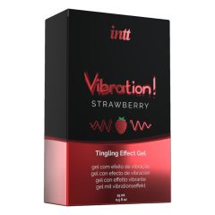 Intt Vibration! - flüssiger Vibrator - Erdbeere (15ml)