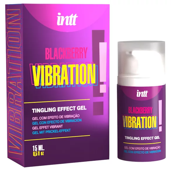 Intt Vibration! - Flüssigvibrator - Brombeere (15ml)