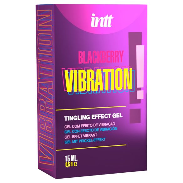 Intt Vibration! - Flüssigvibrator - Brombeere (15ml)