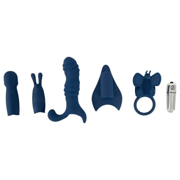 Magic Shiver - Vibratoren-Set (Blau)