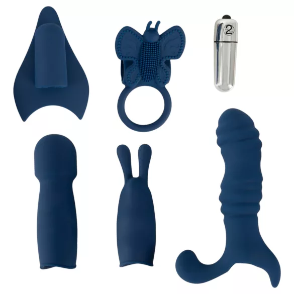 Magic Shiver - Vibrator-Set (blau)