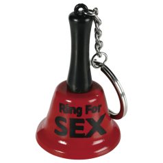Schlüsselanhänger mit "Lust auf Sex"-Glocke