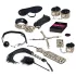Master & Slave - Bondage Spielset (braun-schwarz)