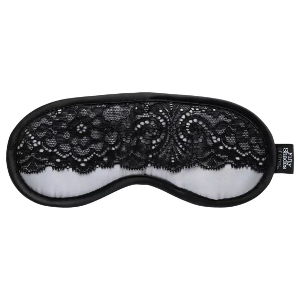 Fifty Shades of Grey - Satin Augenmaske (Silber)