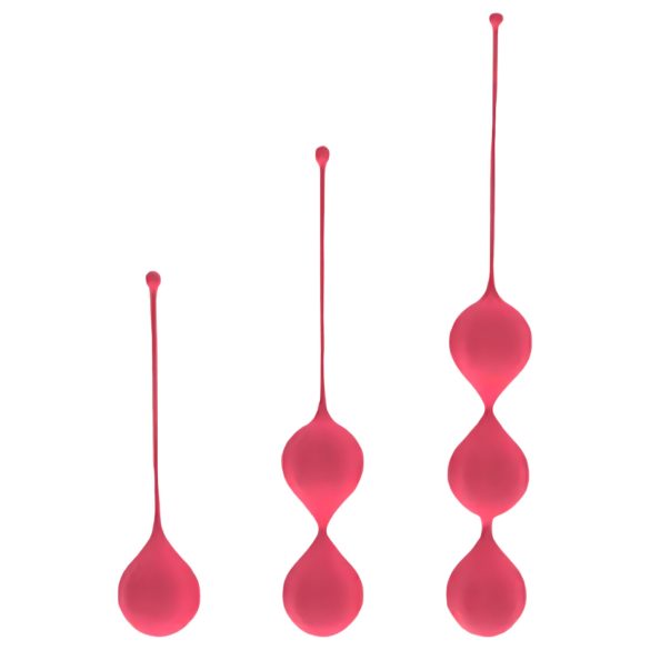 Cotoxo Belle - 3-teiliges Geishakugel-Set (rot)