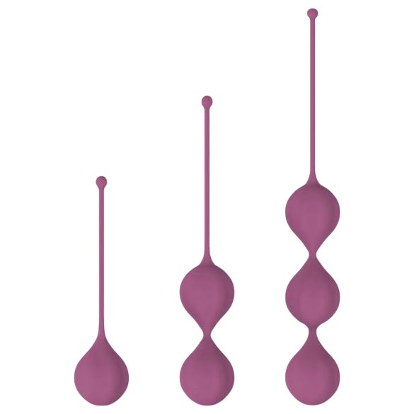 Cotoxo Belle - 3-teiliges Liebeskugeln-Set (Lila)