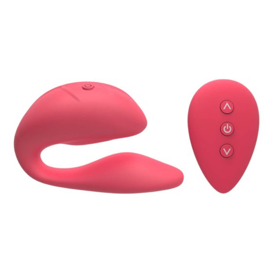 Cotoxo Cupid 2 - wiederaufladbarer, ferngesteuerter Vibrator (rot)