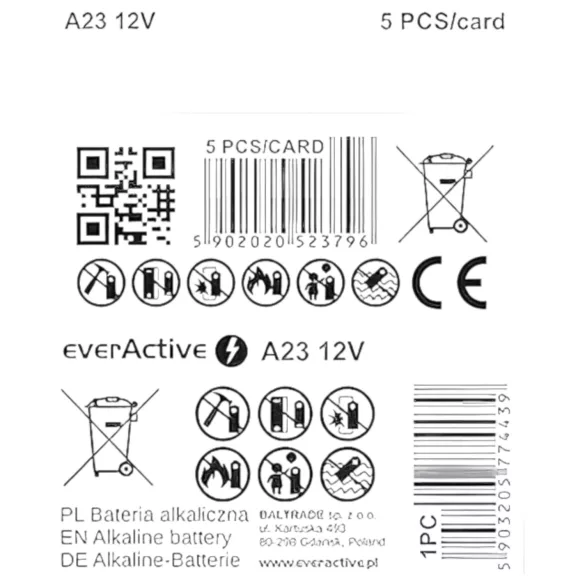 Batterie - LR23A (1 Stk.)