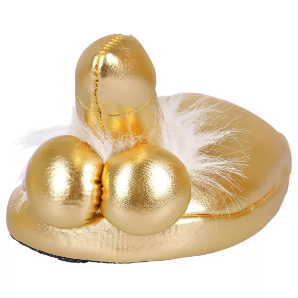 Penis Pantoffeln - Gold