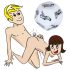 12-seitiger Sex-Würfel - weiß