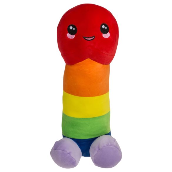 Plüsch-Penis - 30 cm (Regenbogen)