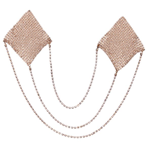 Cottelli - Ketten-Brustaufkleber (Gold)