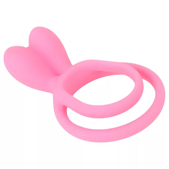 Pulselock Cocktura - Penis- und Hodenring mit Häschenmotiv (pink)
