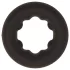 Pulselock Cocktura - gepunkteter Silikon-Penisring (schwarz) - 27 mm