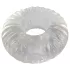Pulselock Cocktura - gerippter TPE-Penisring (transparent) - 19 mm