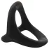 Pulselock Taur - Y-förmiger Penis- und Hodenschnürring (schwarz) - S
