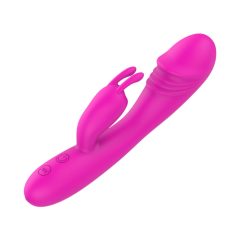   Lonely - aufladbarer Vibrator mit Klitorisarm und G-Punkt-Stimulator (pink)
