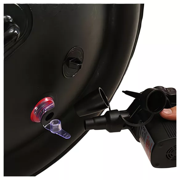 Magic Pillow - Aufblasbares BDSM Möbel - mit Fesseln - groß (rot)