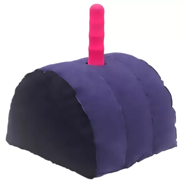 Magic Pillow - Aufblasbares Sexkissen mit Dildohalter (lila)