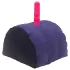 Magic Pillow - Aufblasbares Sexkissen mit Dildohalter (lila)