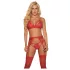 Mapalé - Strapse Dessous Set (rot) - M/L