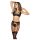 Mapalé - Strapswäsche-Set (Schwarz) - M/L