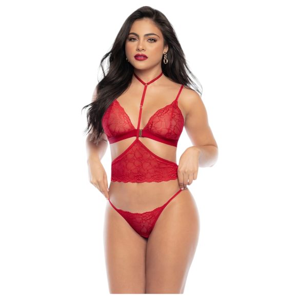 Mapalé - 3-teiliges BH-Set (Rot)
