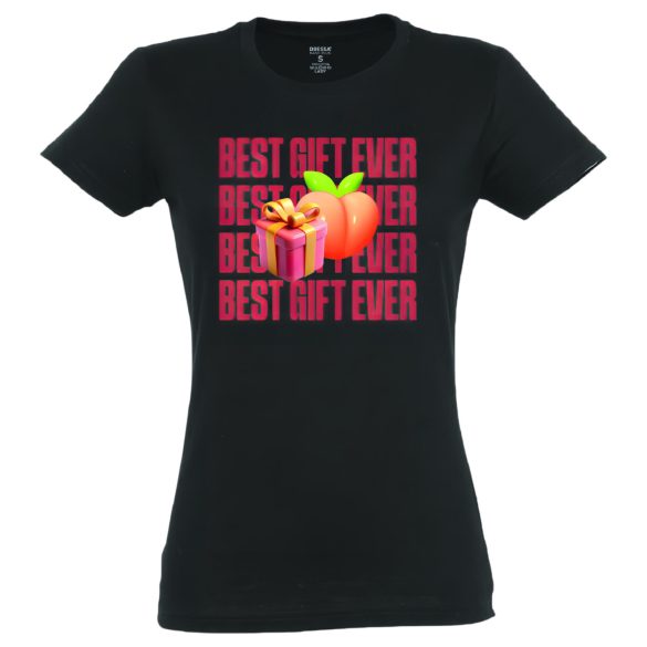 Bestes Geschenk - Damen T-Shirt (Schwarz) - L