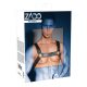 ZADO - Leder Brustgeschirr (Schwarz)
