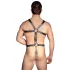 ZADO - Leder Männer Körperharness Body - Schwarz (S-L)