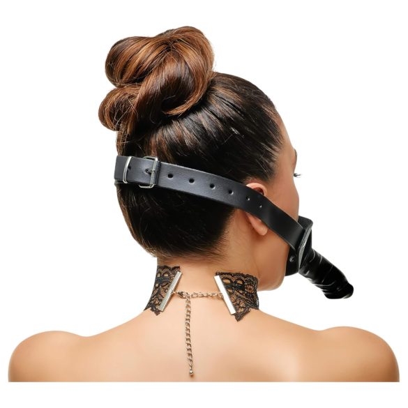 ZADO - Penis-Mundknebel (Schwarz)