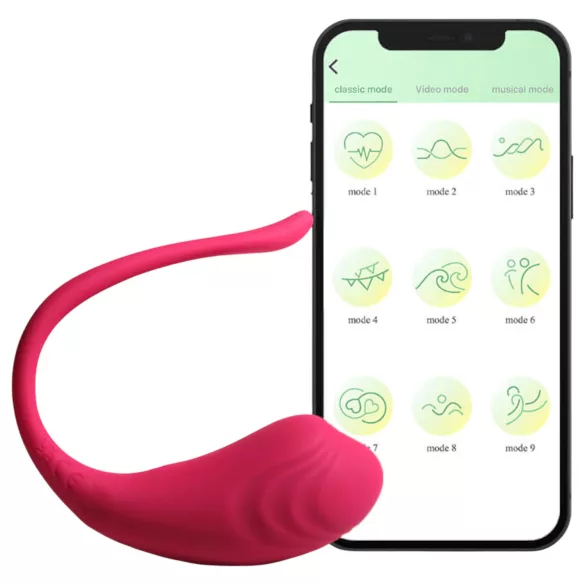 Funny Me - intelligentes, akkubetriebenes Vibro-Ei (pink)