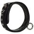 ZADO - Lederhalsband (schwarz)