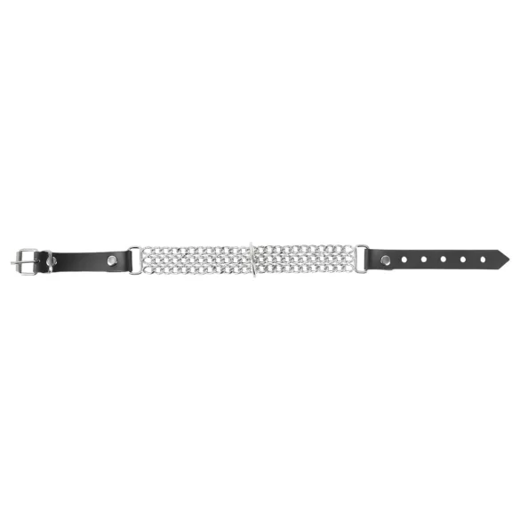 ZADO - Halsband mit Kette (Silber)