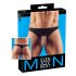 Showmaster Herren-String (schwarz)