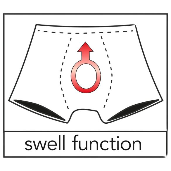 Abnehmbare String für Männer (schwarz) - XL