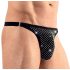 Svenjoyment - Glitzernder Herren-Tanga (Schwarz)
