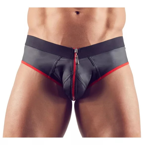 Svenjoyment - Offene Jock-Unterhose (schwarz) - M