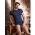 NEK - Schwarze Schnürung Netz-Boxershorts (Blau)