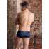 NEK - Schwarze Schnürung Netz-Boxershorts (Blau)